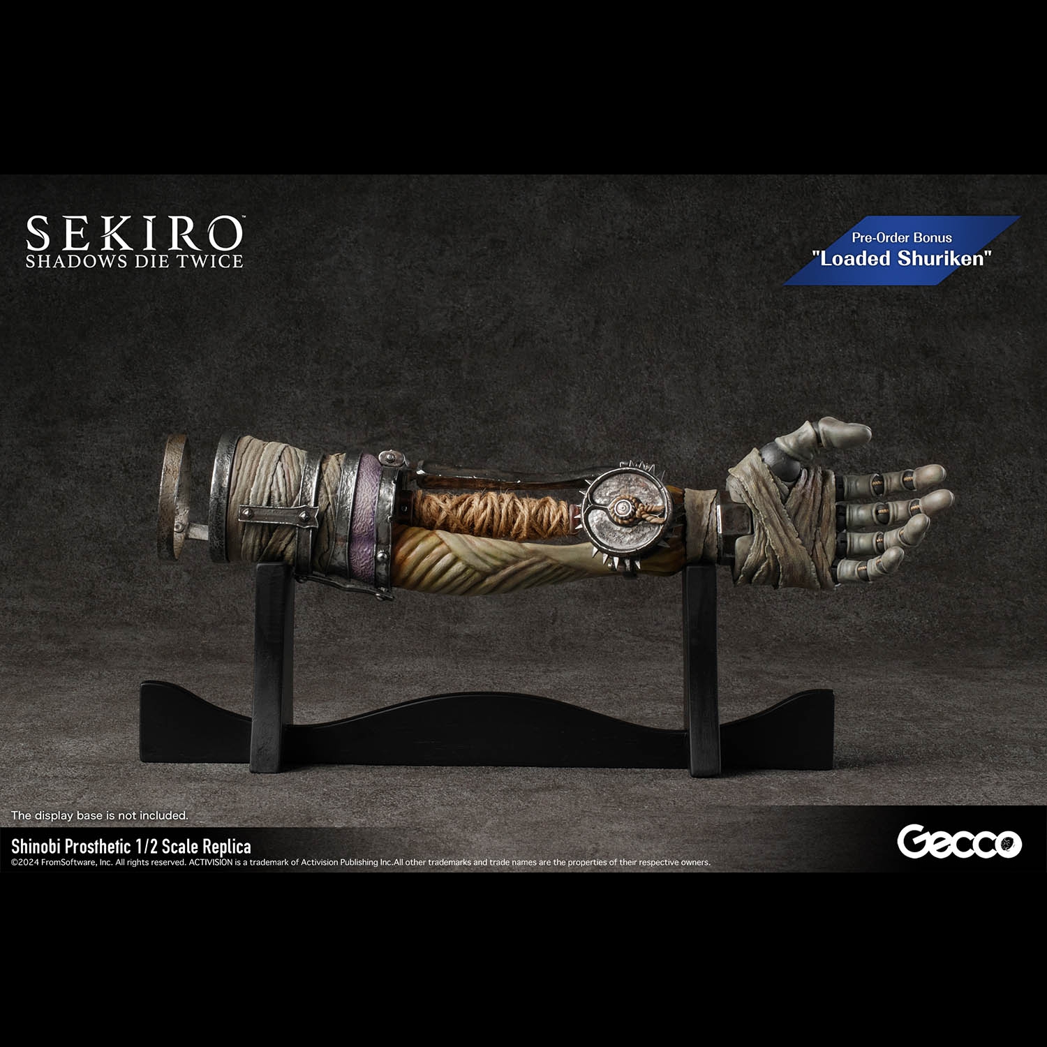 SEKIRO: SHADOWS DIE TWICE Shinobi Prosthetic 1/2 Scale Replica